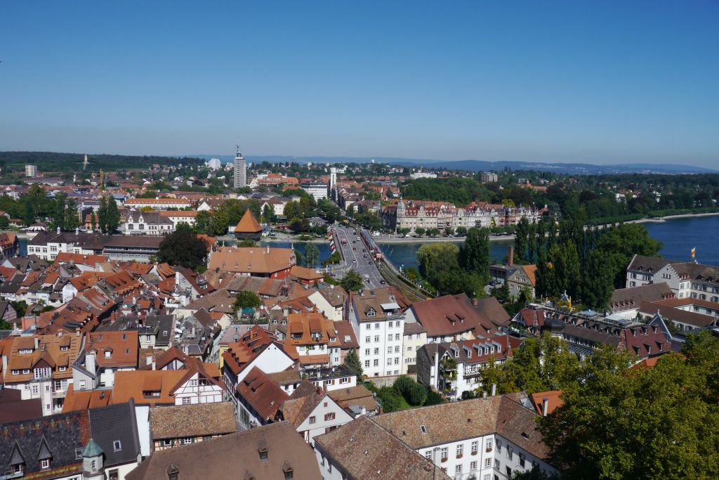  Blick auf Konstanz vom  Münsterturm